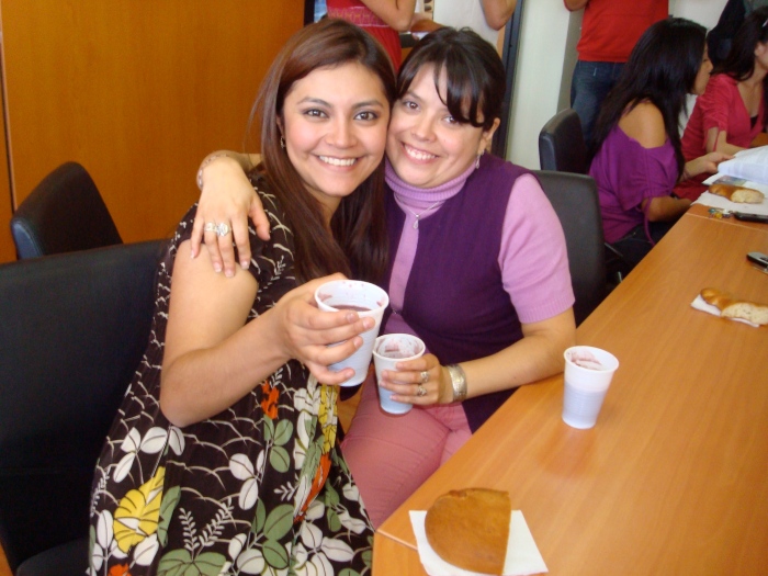 (i-d) Verónica Alvarado y Catalina Mier.